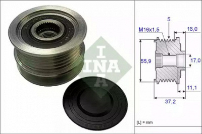 WILMINK GROUP wg1253672 -  Механизм свободного хода генератора